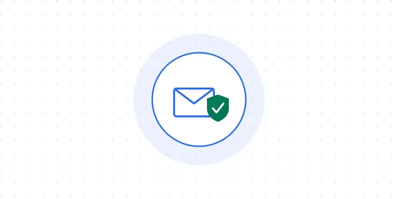 Email authentication security illustration