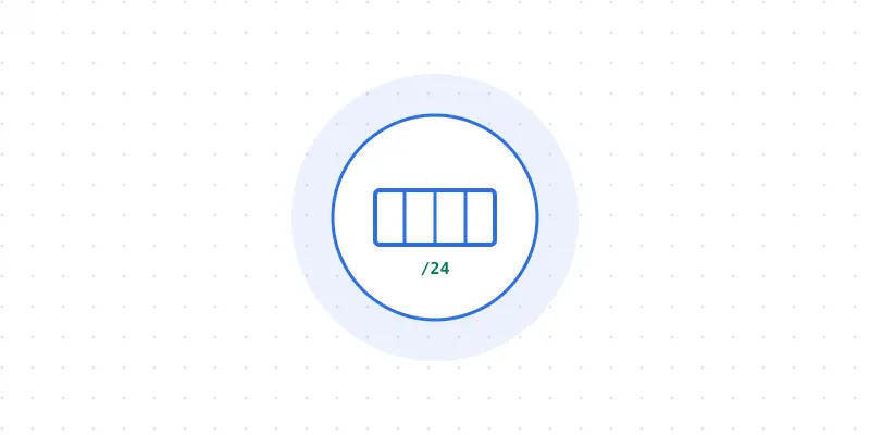 CIDR network subnet block illustration